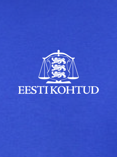 Eesti Kohtud - Sinine unisex pusa